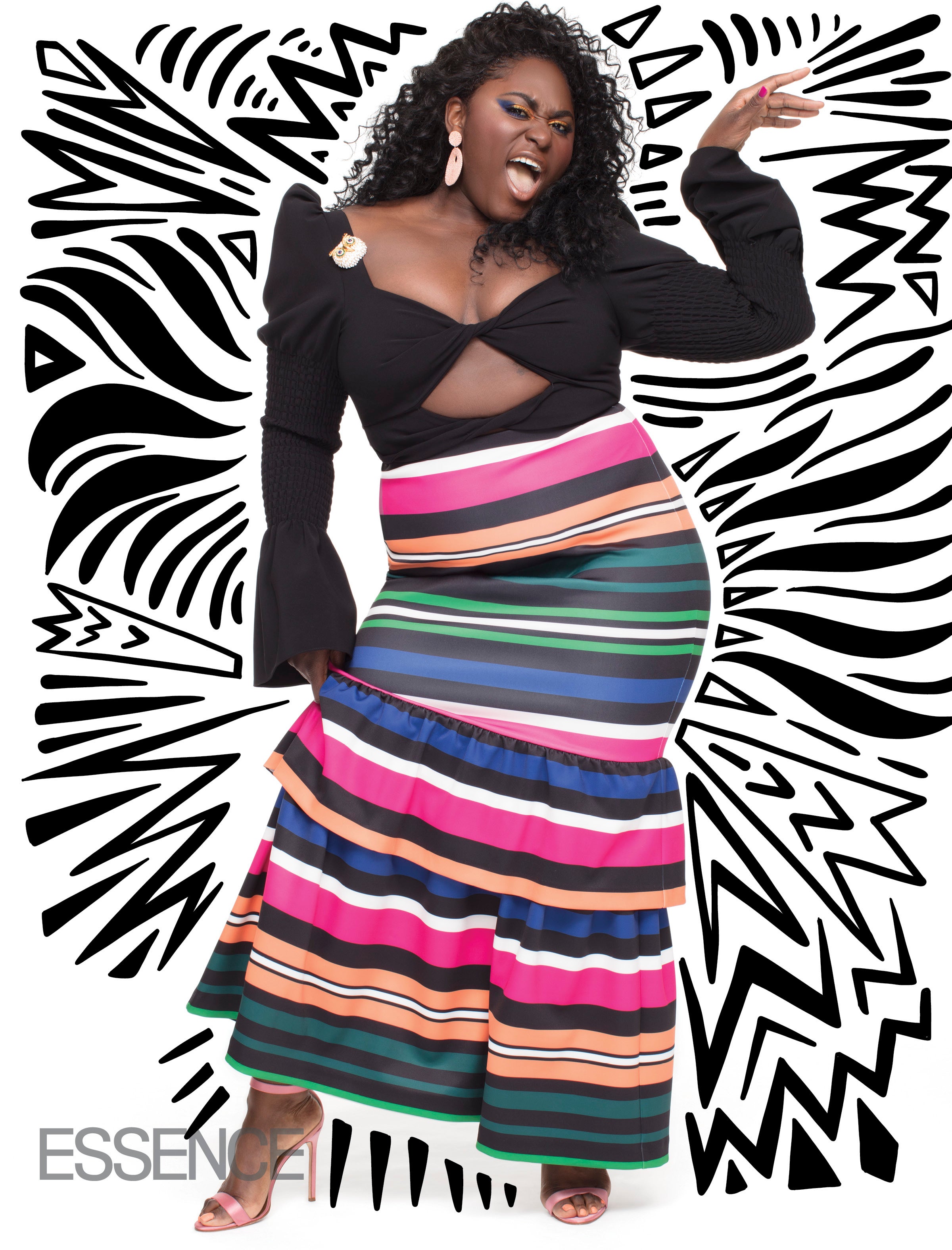 In Living Color: Danielle Brooks Is As Vibrant And Stylish As These Amazingly Loud Spring Looks
